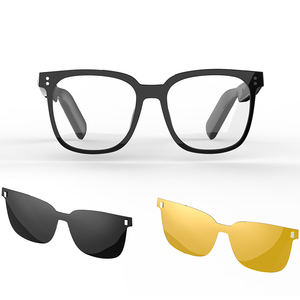 Gafas de sol inteligentes con marco magnético multifuncional a la moda, impermeables, inalámbricas, antiluz azul con altavoces incorporados - Product Image 4