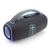 Haut-parleur portable avec subwoofer, entrées USB et AUX, mode EQ, système stéréo TWS, double diaphragme, éclairage RGB pour 5.4 IPX6