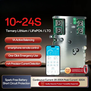 Nuevo Diseño Active Balance 3.2V LiFePo4 8S-24S 24V 36V 48V 60V 72V BMS Inteligente 100A 120A 150A 200A con UART 485 CAN - Product Image 2