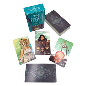 Impression personnalisée de cartes de tarot, concevez vos propres cartes de tarot, impression de cartes d'oracle, fabriqué en Chine, cartes de jeu de société - Product Image 4