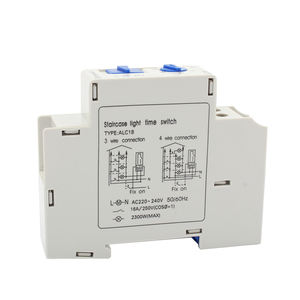 <span class=keywords><strong>ALC18</strong></span> Din Rail Escalera Iluminación Temporizador Interruptor Temporizador Relé 220VAC 16A Utilizado para Iluminación de Pasillo Mecánico Din Rail Timer <span class=keywords><strong>ALC18</strong></span> - Product Image 2