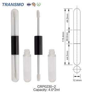 Tubes de gloss à lèvres, choix de tubes de gloss à lèvres, tubes de gloss à lèvres double face de 4 ml, emballage pour gloss - Product Image 2
