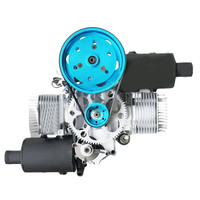 NOUVEAU Moteur à essence DLE200 200CC 23HP pour paramoteur (version silencieux standard)