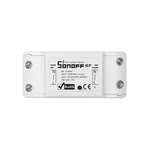 Itead Sonoff RFR2 Wifi Breaker Module Schakelaar 433Mhz Rf Afstandsbediening Diy Switch Werkt Met Alexa Google Thuis