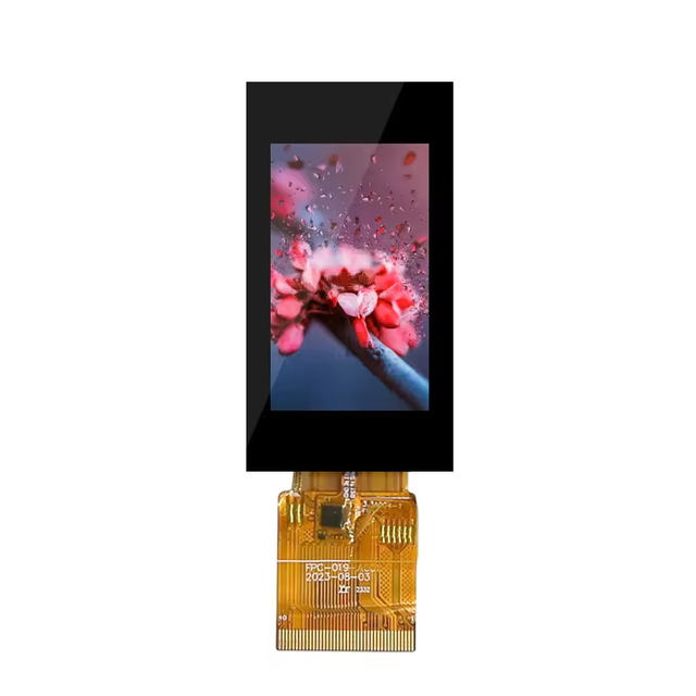 1.9-inch 170X320 MCU 8/16BIT/SPI Interface IPS TFT LCD Display Module with Capacitive Touch
