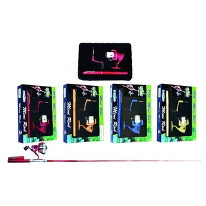 <strong>Pen</strong> Spinning <strong>Fishing</strong> Reels Metal <strong>Rod</strong> <strong>Kit</strong> Made for Japan Pesca - Product Image 2