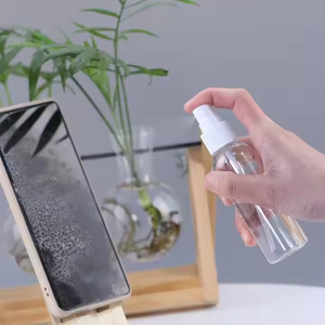 Bouteille pulvérisateur vide en PET transparent de haute qualité pour l'eau et les soins de la peau, pulvérisateur à fine brume - Product Image 6