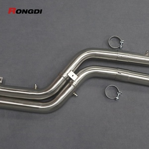 ท่อไอเสียแคทแบคสมรรถนะสูง อะไหล่แต่งรถยนต์ ท่อไอเสียแบบมีวาล์ว สำหรับ Bmw X3m X4m F97 F98 3.0t Valvetronic Muffler - Product Image 6