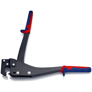 Poinçon à profilés en tôle KNIPEX 90 42 340 EAN avec poignées multi-composants, finition bruni, 340 mm - Product Image 2