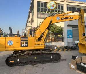 Excavatrice hydraulique sur chenilles Komatsu PC220-8MO d'occasion de haute qualité, 22 tonnes, moteur et boîte de vitesses japonais, PLC, modèle 2022, pompe hydraulique, moteur - Product Image 1