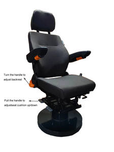 Siège de locomotive ferroviaire personnalisé en usine siège de métro à vendre avec rotation à 360 degrés - Product Image 3