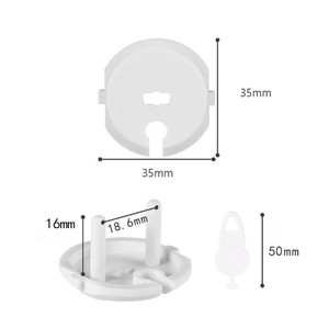 Venta al por mayor de fábrica personalizada tipo Francia cubierta de salida de descarga eléctrica <span class=keywords><strong>Protector</strong></span> de enchufe a prueba de bebés - Product Image 5