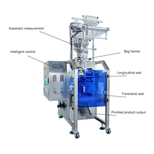 Machine clé en main de fabrication d'emballage de scellage de remplissage de sachets d'eau liquides Machine d'emballage de sauce
