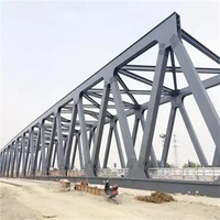 Puente Peatonal de Suspensión Bailey de Acero de Alta Resistencia para Talleres, Diseño Moderno