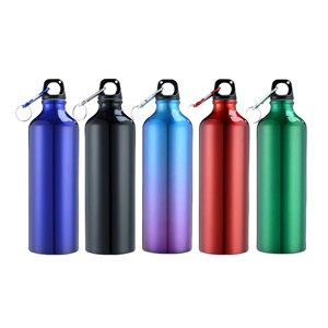 Bouteille d'eau en aluminium personnalisée pour le sport en plein air, écologique, en métal, avec logo imprimé, cadeau promotionnel - Product Image 2