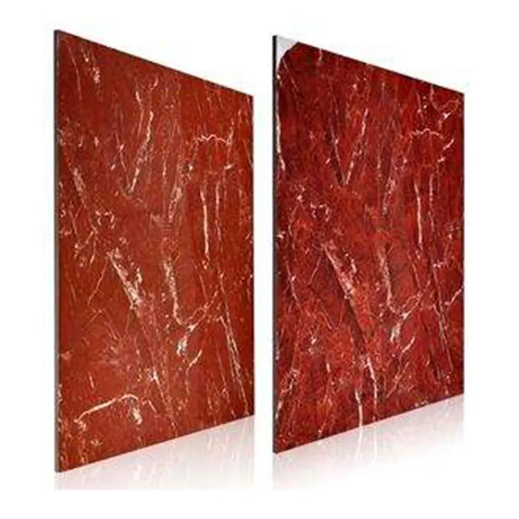 60x60 a basso prezzo tipi quadrati pavimenti aspetto marmo rosso lucido gres porcellanato vetrificato piastrelle per pavimenti interni 80*80