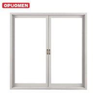 Fenêtres en PVC à double vitrage teinté, modernes, horizontales, à battants, en acier inoxydable, résistantes au vent, anti-ouragan, pour chambre à coucher