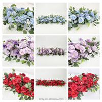 Décoration florale de luxe en soie artificielle faite à la main pour la table, idéale pour Thanksgiving, la Saint-Valentin et les remises de diplômes - Vente en gros