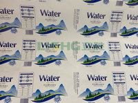 Étiquettes d'emballage en plastique pour bouteilles d'eau pure, machine d'impression, rouleau à impression flexible, à grande vitesse, 2 4 et 6 couleurs