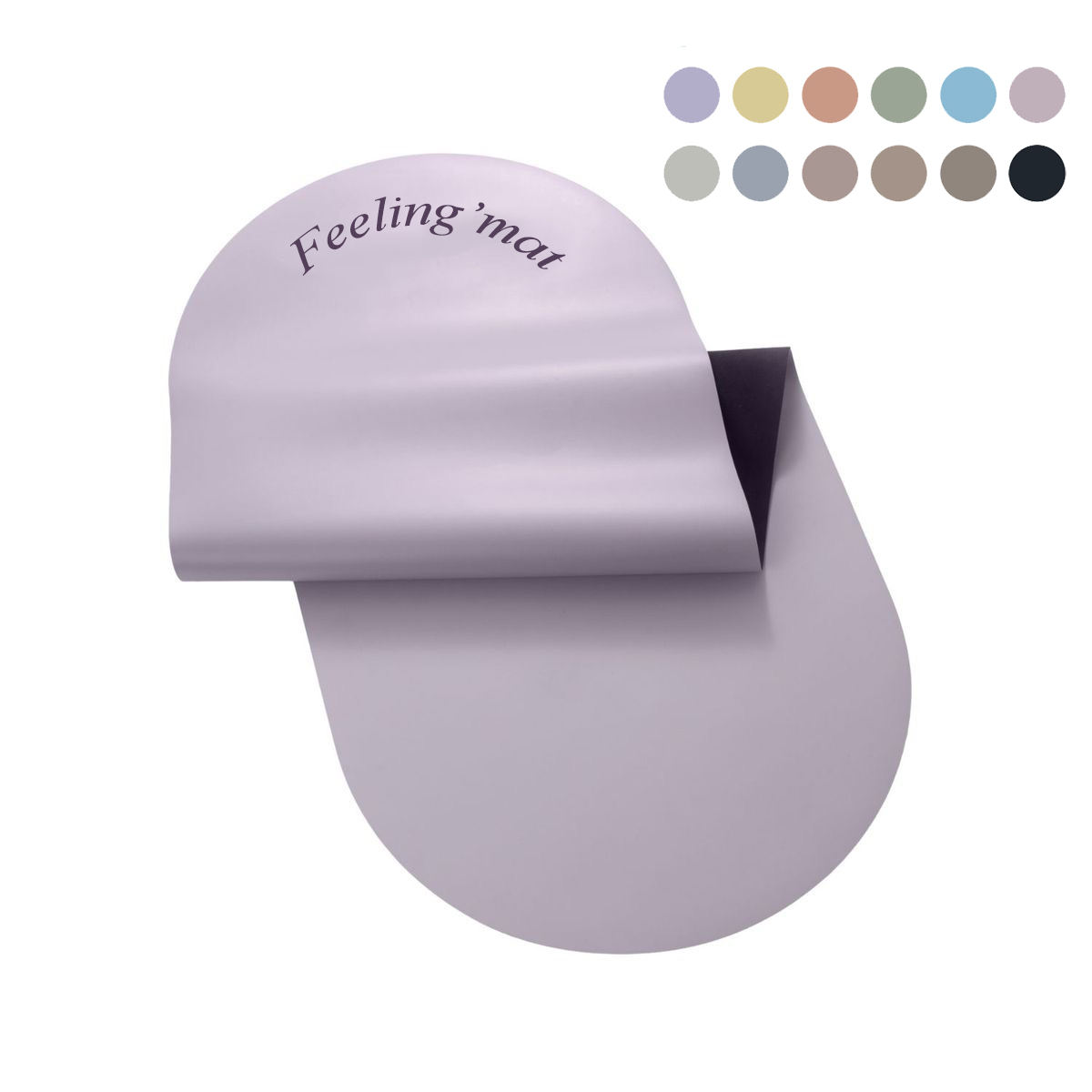 Esterilla de Yoga Ovalada de PU