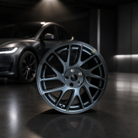 Pour Tesla Model 3 Highland 2024+ Jante en alliage 18x8.5J 5x114.3 ET38 Gris Glider 1344221-00-B Spécifications OEM