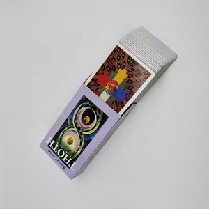 JP130 Suministro directo <span class=keywords><strong>de</strong></span> fábrica Impreso personalizado Kabbalistic y Astrological 78 Card <span class=keywords><strong>Tarot</strong></span> Deck the Book of Thoth - Product Image 3