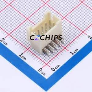 W200120K-10PY2423 Wire-to-Board Pin Header Bent Lead Through Hole,P=2mm Connector 2x5P 2mm Right Angle Insert PHB - Product Image 1