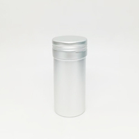 OEM 80g rechargeable recyclable en aluminium déodorant bâton conteneur crème solaire bâton tube en aluminium manuel pousser antisudorifique bouteille