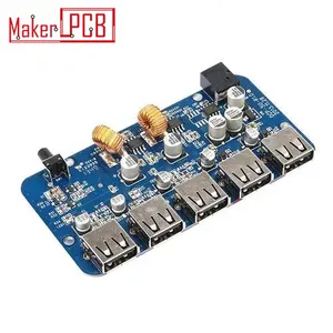 Placa de circuito de salida USB, placa de circuito impreso de ensamblaje, prototipo de fábrica PCB rígido