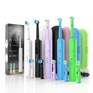 Brosse à dents électrique rotative personnalisée à détection de pression, chargement Type C, étanche IPX7, batterie rechargeable - Product Image 5