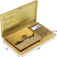200g balance numérique de bijoux taille de poche 0.01g résolution écran LCD 6 unités 500g poids max méthode électronique fonction tare gramme