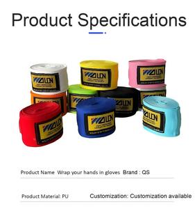 <span class=keywords><strong>Bandages</strong></span> de boxe personnalisés pour hommes et femmes, fabriqués sur mesure, rouleaux de 3m à 5m - Product Image 6
