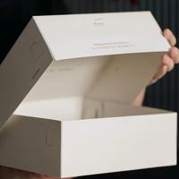 Boîte rigide personnalisée haut de gamme en papier kraft recyclé biodégradable avec gaufrage et impression offset pour petites commandes d'épicerie