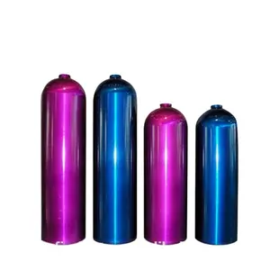 12L 200Bar Tekanan Tinggi Portabel Aluminium Scuba Silinder Aluminium Menyelam Botol