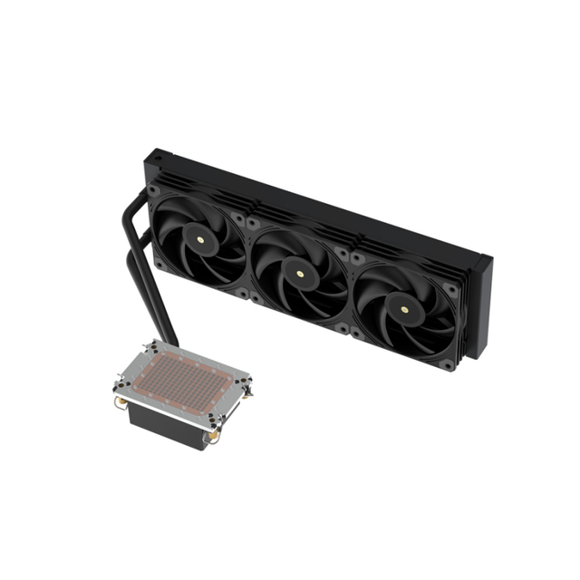 Original factory 4677/4710 single-channel 3-fan water cooling radiator kit