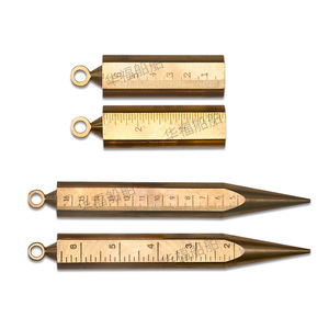 Accessoires de jauge à huile en cuivre pur, raccord bateau conique de 6 pouces, carré de 2 pouces, quincaillerie marine - Product Image 3