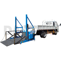 Plataforma Elevadora Hidráulica Portátil Móvil de 2 y 3 Toneladas para Uso en Construcción, Carga y Descarga
