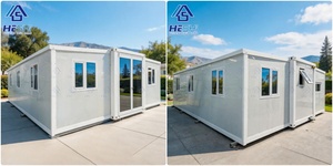 Casa Contenedor Prefabricada Expandible <span class=keywords><strong>de</strong></span> 20 Pies, Económica y <span class=keywords><strong>de</strong></span> Calidad, Resistente a Terremotos <span class=keywords><strong>de</strong></span> Grado 8, <span class=keywords><strong>4</strong></span> Dormitorios, Galvanizada - Product Image 2