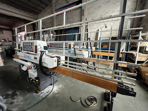 Machine à polir les bords de verre 4motors à prix avantageux pour le traitement du verre de construction, machine à polir les bords de verre en ligne droite verticale - Product Image 2