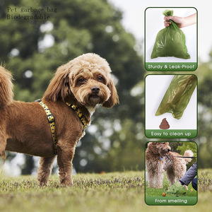 Kantong kotoran anjing portabel ramah lingkungan khusus sendok sampah plastik berkelanjutan untuk kotoran kucing terbuat dari bahan daur ulang - Product Image 4