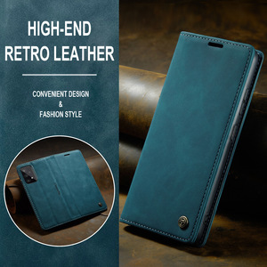 Étui de protection en cuir à rabat rétro anti-chute pour <span class=keywords><strong>Samsung</strong></span> <span class=keywords><strong>S23</strong></span> A53 et pour téléphones mobiles Galaxy A14 Design artisanal en relief - Product Image 5
