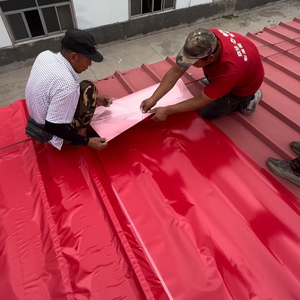 Self-adhesive Outdoor Metal Color Steel <strong>Roof</strong> Waterproof 0.8 Thickness Waterproof Film Modern Design Building Materials