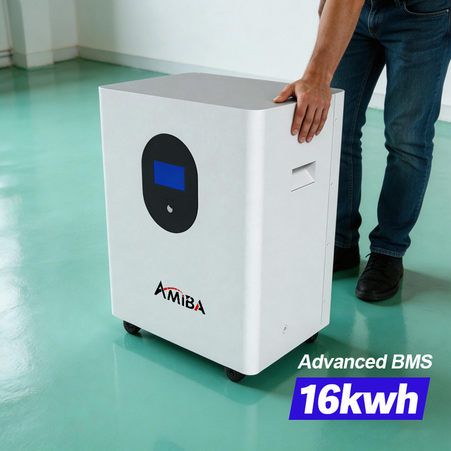 48V 200Ah Lifepo4 Battery 10kWh 8000 Cycles Built-in BMS Wall Mounted for Home Solar Storage Residential Backup Power System
