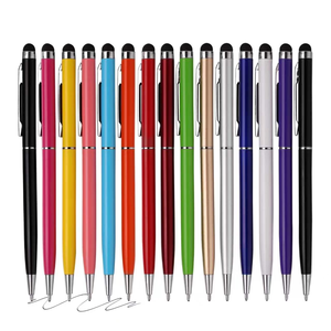 Trendiger Werbe-Kugelschreiber mit Stylus-Spitze 2-in-1 Design Werbeartikel - Product Image 1