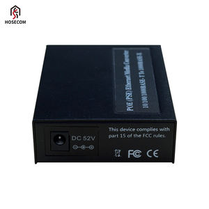 Convertisseur et émetteur-récepteur de média fibre optique mini haute vitesse 1G FTTH POE HOSECOM avec certification CE/FCC, garantie 1 an - Product Image 2