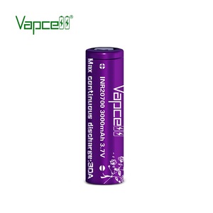 <span class=keywords><strong>Lithium</strong></span> Có Thể Sạc Lại 20700 Pin Chất Lượng Cao Vapcell INR20700 3000MAH 30A 3.7V Rewrap Molicel 20700A Cho Đèn Pin - Product Image 4