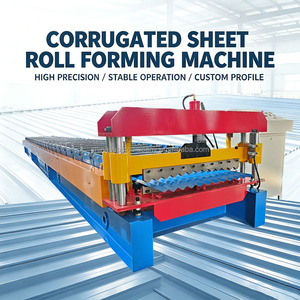 Automatic Cheap Corrugated Roof Roll Forming Machine Factory Supplier - Product Image 1