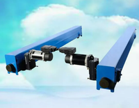 Nouvelle chariot de fin de pont roulant monopoutre robuste de type européen 1t/3t/5t/7.5t/10t