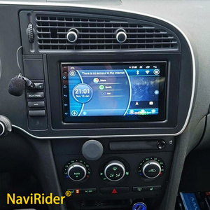 Para SAAB 9-3 93 2007 2008 reproductor de vídeo unidad principal Autoradio 2 Din <span class=keywords><strong>Android</strong></span> 13 Radio de coche navegación GPS grabadora Multimedia ESTÉREO - Product Image 1