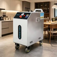 Équipement compact de nettoyage et de sablage à la glace sèche, adapté au nettoyage et à l'entretien des goupilles d'angle et des bagues dans les moules d'injection
